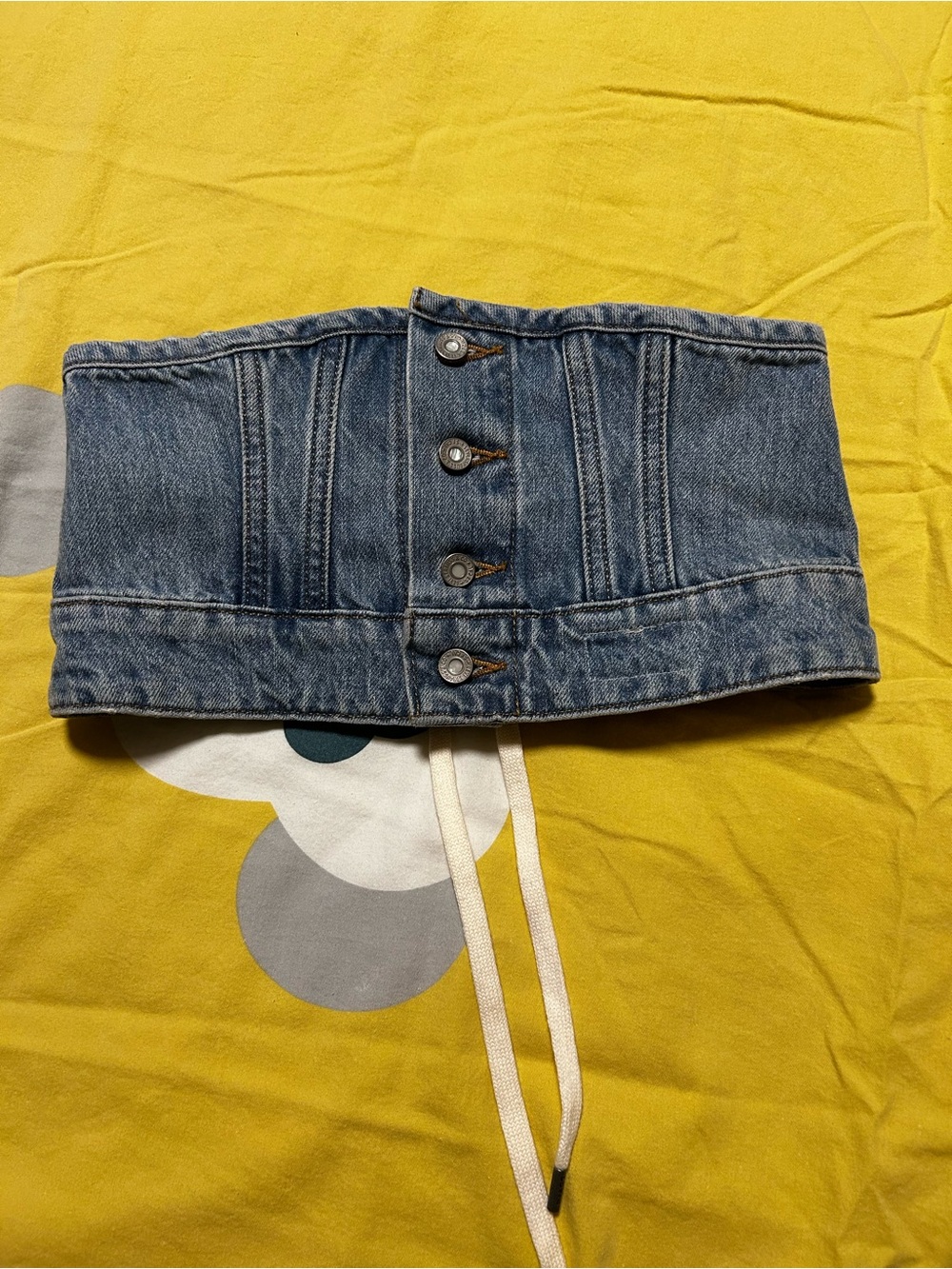 Levi’s Women’s High-Waist Blue Denim Waist Belt
